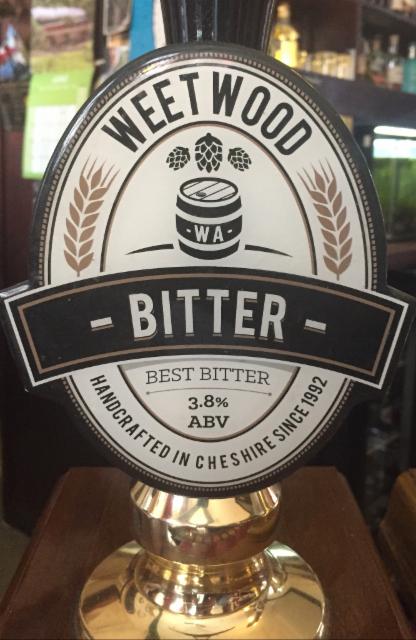 Bitter 3.8%, Weetwood Ales, England