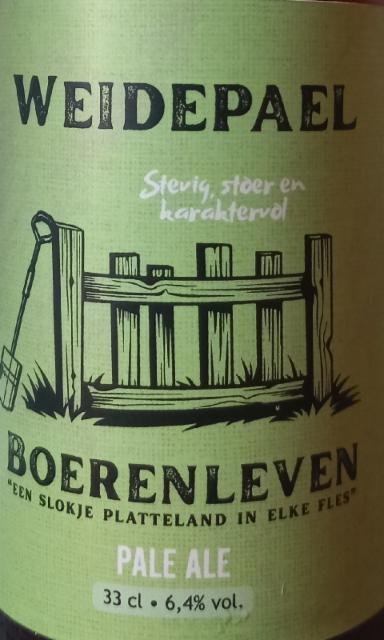 Weidepael 6.4%, Boerenleven, Netherlands
