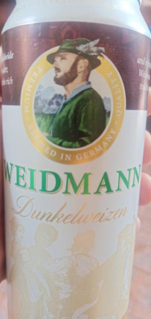weidman dunkelweizen 5.0%, Gilde Brauerei (TCB), Germany