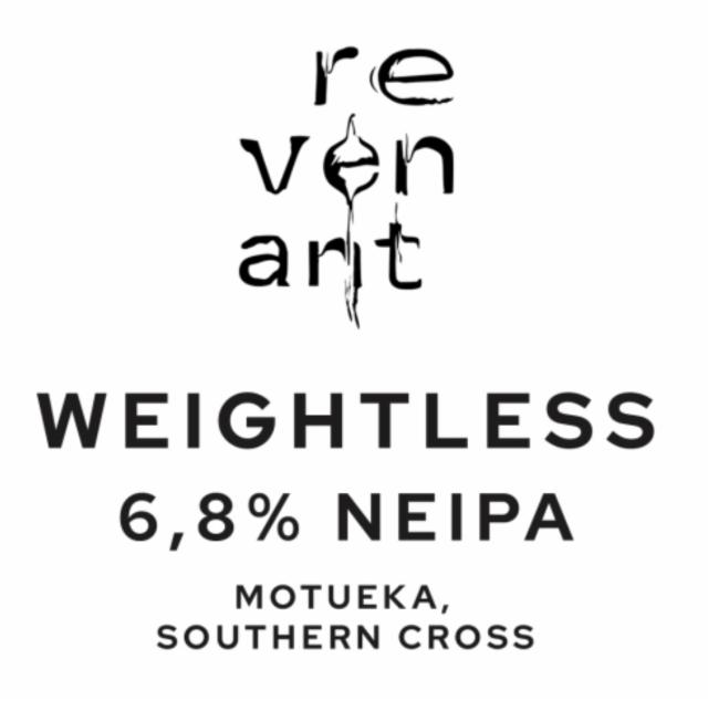 Weightless 6.8%, Revenant Brewing Project, Finland