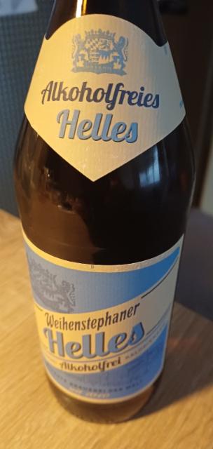 Weihensephaner Helles alkoholfrei 0.5%, Bayerische Staatsbrauerei Weihenstephan, Germany