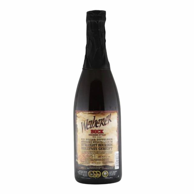 Weiherer Bock Bourbon Style 8.4%, Brauerei-Gasthof Kundmüller, Germany