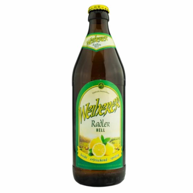 Weiherer Radler Hell 2.4%, Brauerei-Gasthof Kundmüller, Germany