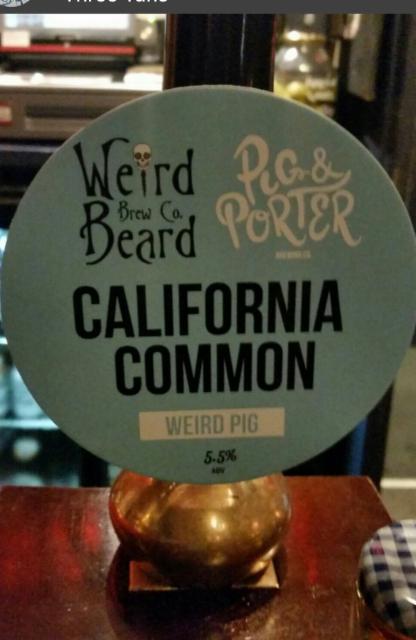 Weird Pig 5.6%, Pig & Porter Brewing Co., England