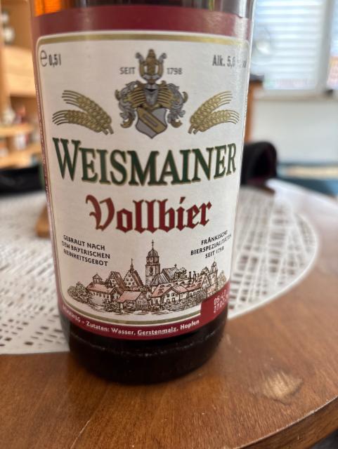 Weismainer Vollbier, Weismainer Brauerei GmbH
