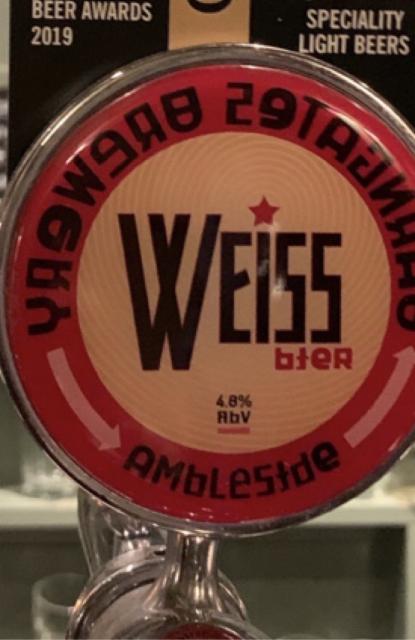 Weiss 4.8%, Barngates Brewery, England