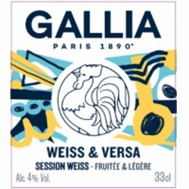 Weiss & Versa 4.0%, Gallia Paris (Heineken), France