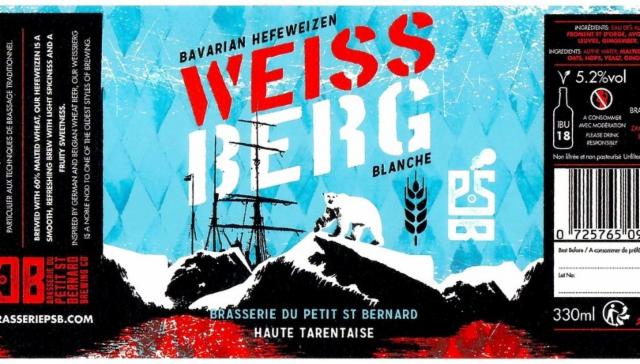 Weissberg, Brasserie Du Petit Saint Bernard Brewing Co (PSB)