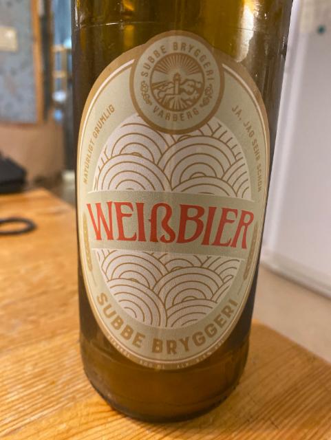 Weißbier 5.5%, Subbe Bryggeri, Sweden