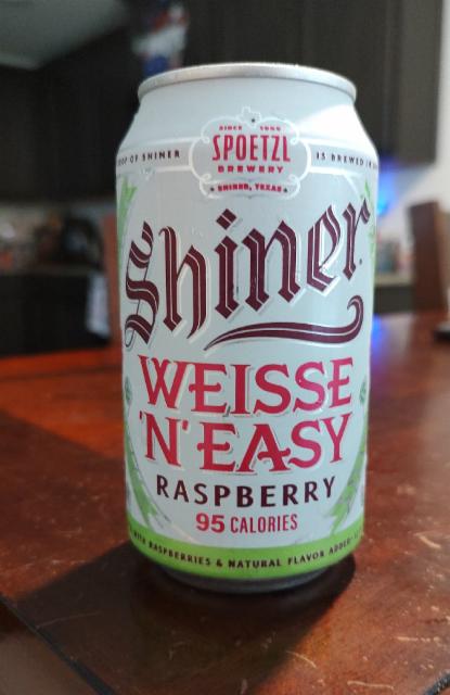 Weisse 'N' Easy Raspberry 4.0%, Spoetzl Brewery, United States