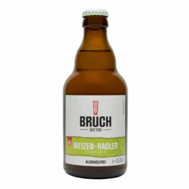 Weizen-Radler Alkoholfrei 0.5%, Brauerei G.A.Bruch, Germany