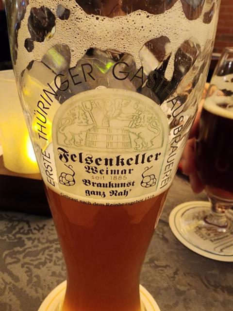 Weizen, Gasthausbrauerei Felsenkeller Weimar