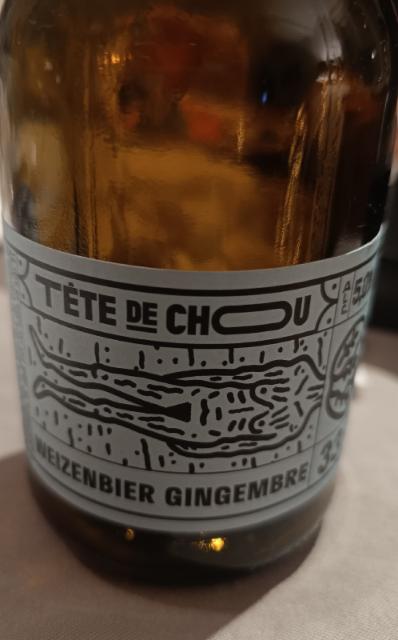 weizenbier gingembre, Brasserie De La Tête De Chou