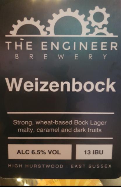 Weizenbock 6.5%, Engineer Brewery, England