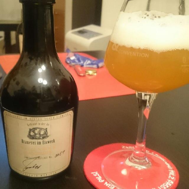 Weizenbock Mandarin 6.9%, Brauerei Im Eiswerk, Germany