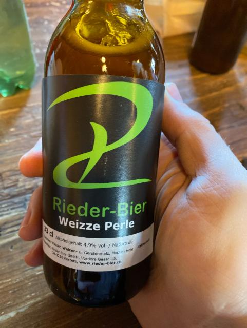 Weizze Perle 4.9%, Rieder-Bier, Switzerland