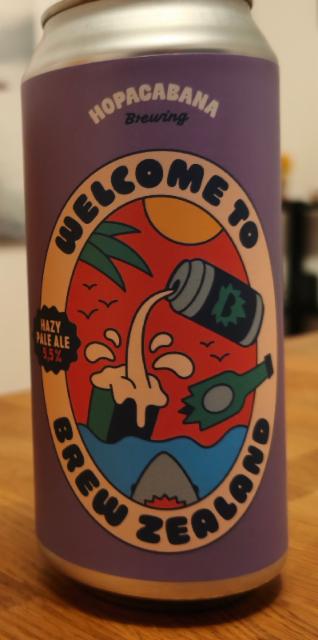 welcome to brew zealand 5.5%, Hopacabana Brewing, Germany