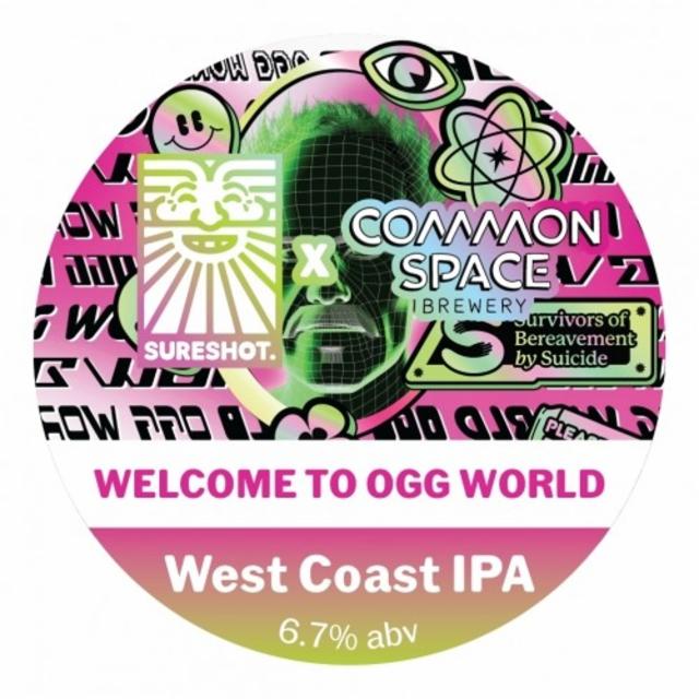 Welcome To Ogg World 6.7%, Sureshot Brewing, England