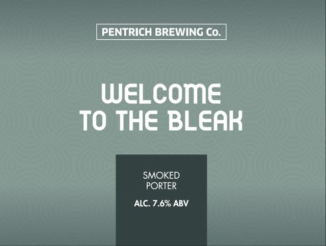 Welcome To The Bleak 7.6%, Pentrich Brewing, England