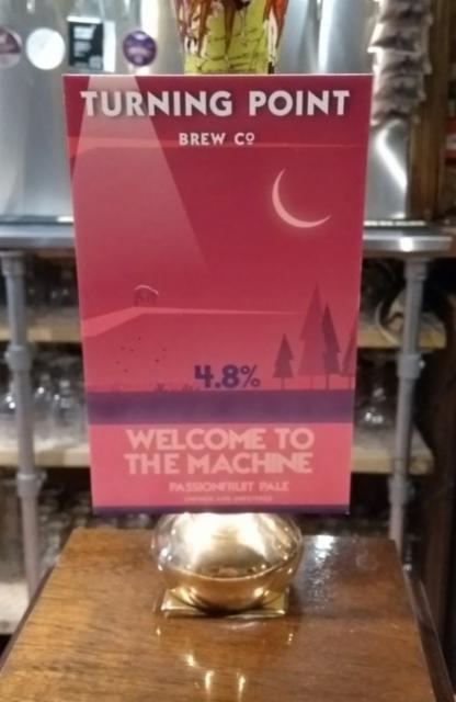 Welcome To The Machine 4.8%, Turning Point Brew Co., England