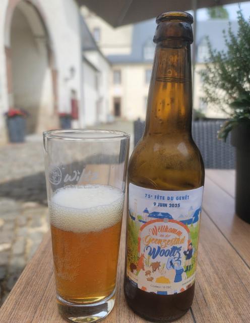 Welkom an Der Geenzestad Wooltz 5.4%, Microbrasserie du Chateau de Wiltz, Belgium