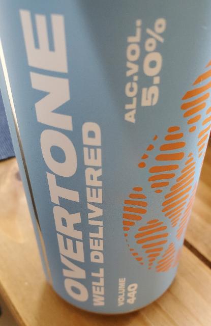 well delivered 5.0%, Overtone Brewing Co., Scotland