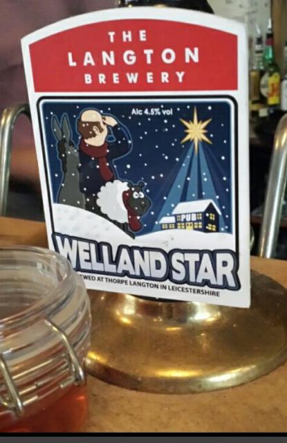 Welland Star 4.5%, Langton Brewery, England