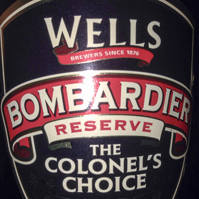Wells Bombardier Colonel's Reserve 6.0%, Eagle Brewery (formerly Charles Wells), England