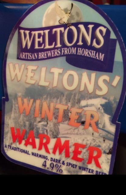Weltons' Winter Warmer 4.9%, Weltons Brewery Ltd, England