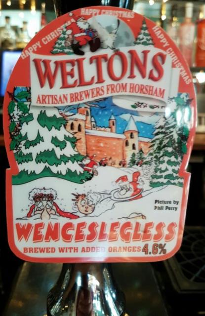 Wenceslegless 4.6%, Weltons Brewery Ltd, England