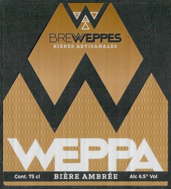 Weppa Ambrée 6.5%, Brasserie Breweppes, France