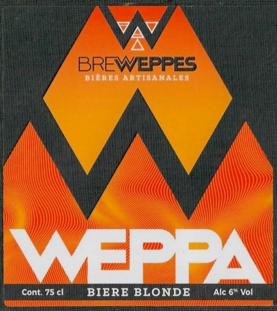 Weppa Blonde 6.0%, Brasserie Breweppes, France