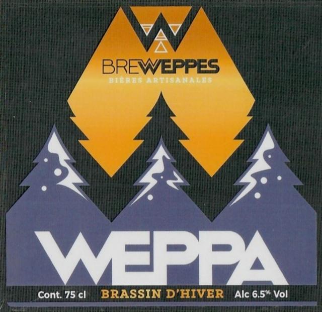 Weppa Brassin D'Hiver 6.5%, Brasserie Breweppes, France