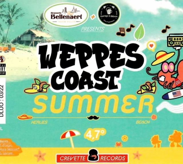 Weppes Coast Summer 4.7%, Brasserie Bellenaert, France