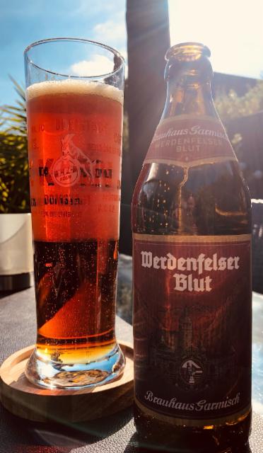 Werdenfelser Blut 5.0%, Brauhaus Garmisch, Germany