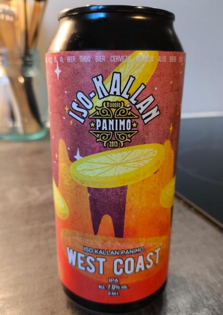 West Coast IPA 7.0%, Iso-Kallan Panimo, Finland