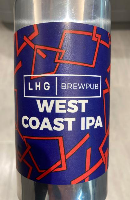 West Coast IPA 7.0%, LHG Brewpub, England
