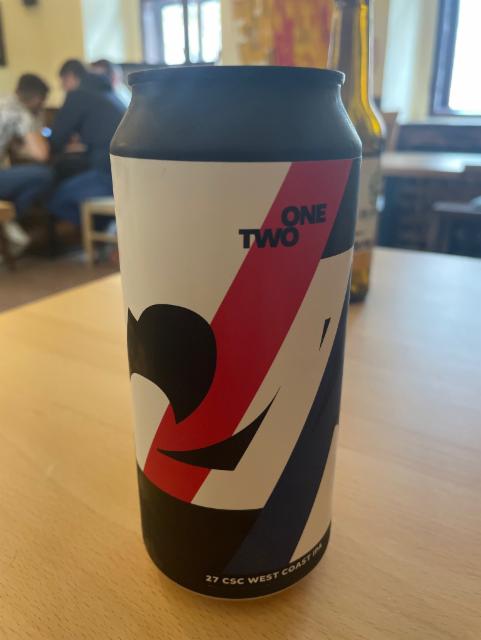 West Coast IPA 6.0%, One Two, Romania