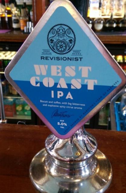West Coast IPA 5.0%, Revisionist, England