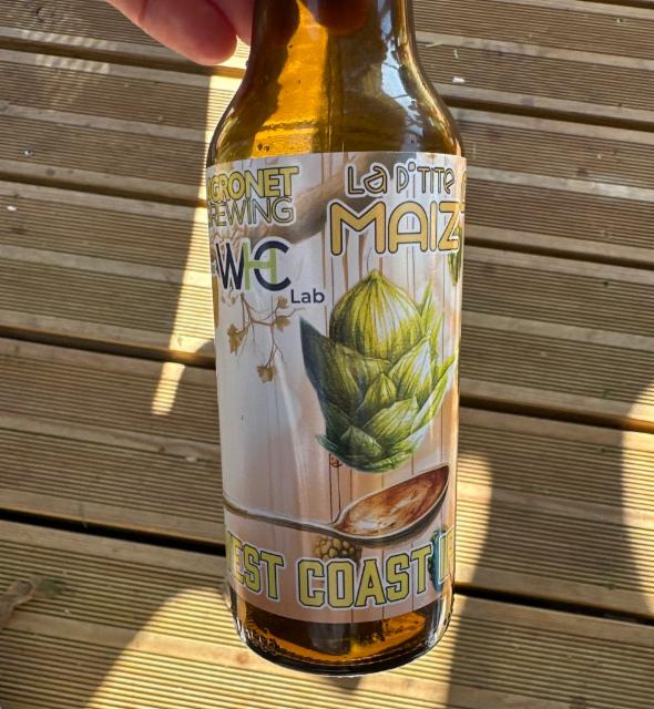 West Coast IPA 5.3%, La P'tite Maiz', France