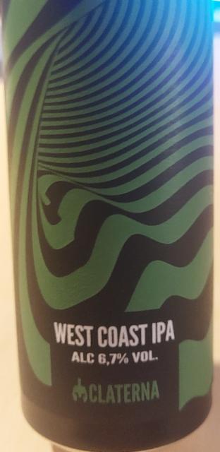 West Coast Ipa, Birra Claterna