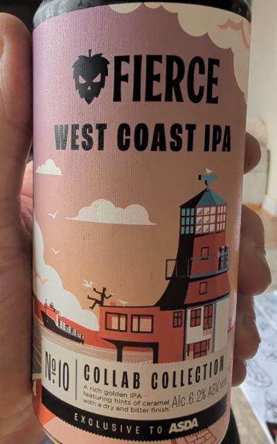 West Coast IPA 6.2%, Fierce Beer Ltd, Scotland