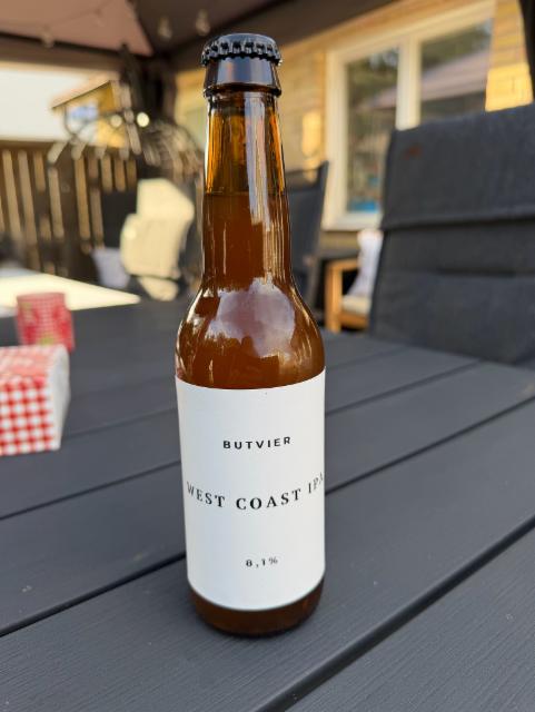 West Coast IPA 8.1%, Butvier Bryggeri, Sweden