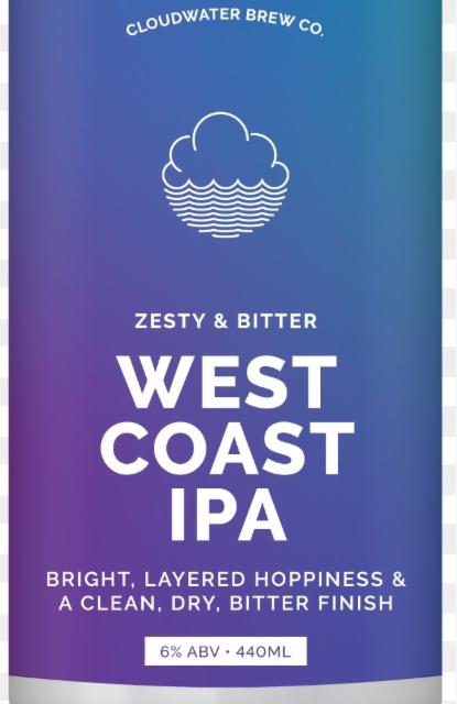 West Coast IPA 6,0 %, Cloudwater Brew Co., England