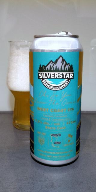 West Coast IPA Silverstar Brewing Company 7.2%, Silverstar Brewing Company, Germany