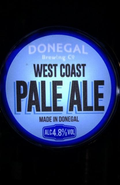 Donegal West Coast Pale Ale 4.8%, Donegal Brewing Co., Ireland
