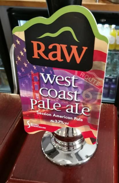 West Coast Pale Ale 3.7%, Raw Brewing Company, England