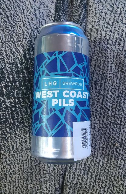 West Coast Pilsner 5.0%, LHG Brewpub, England