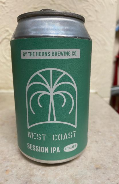 West Coast Session IPA 4.1%, By The Horns Brewing Co., England