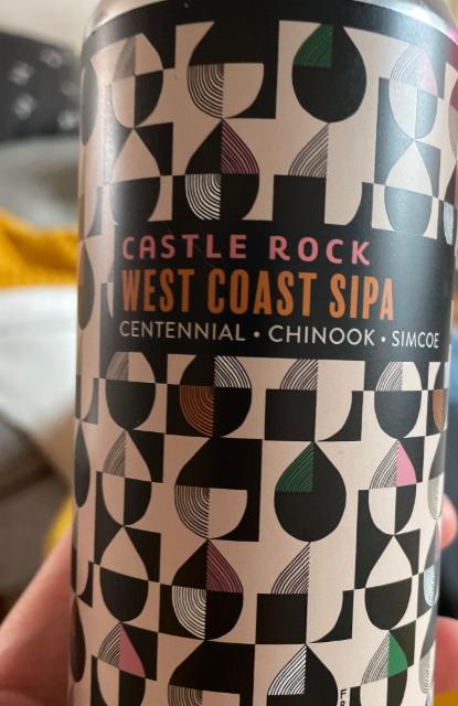 West coast sipa 4.2%, Castle Rock Brewery, England